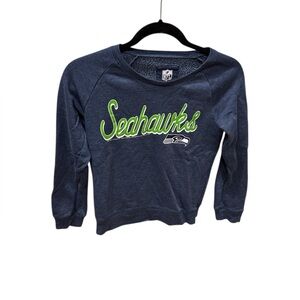 NFL Seahawks Navy and Green kids Sweatshirt
